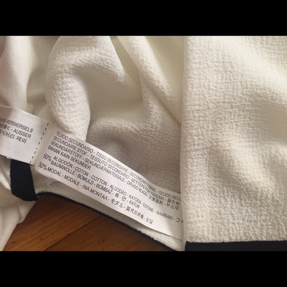 Zara Excusez moi graphic tunic tee tank s - Picture 6 of 6